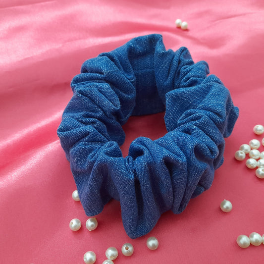 Denim blue Scrunchie